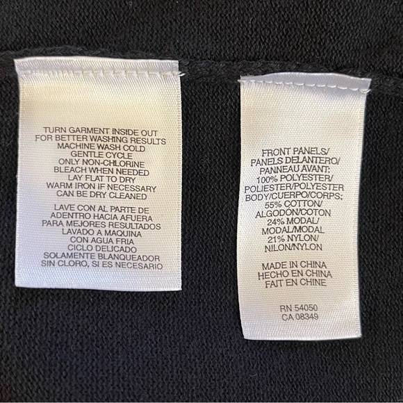 Jones New York Animal Print Lightweight Jacket Zip Front Satin Women's Sz 2X NWT - Picture 7 of 9